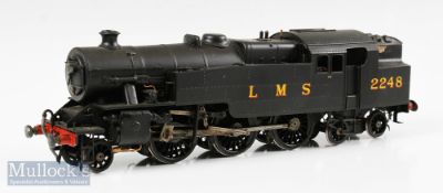 O Gauge Electric Finescale LMS 2248 Stanier Locomotive 4P-C possibly made by Kenard Models, 2 rail