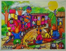 Original Artwork – Interesting Jigsaw Puzzle original artwork colourful designs for jigsaws with
