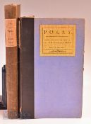 Two Books from Valarie Leon Personal Library incl' The Beggar's Opera Publishers Compliments copy