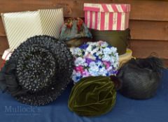 5x Period Ladies Hats in Retail boxes to include Rachel Trevor Morgan Lock & Co, Jeanne Pierre,