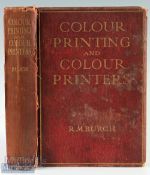 Colour Printing & Printers by R M Burgh 1910 1st Edition 1910. Marked as 