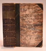 1840 'Encyclopaedia of Rural Sports' Book or a complete account, historical, practical, and