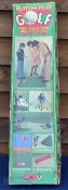 1970s Match Play Golf Game by Marx Toys Indoor Golf Game, with some wear to box and foam green has a
