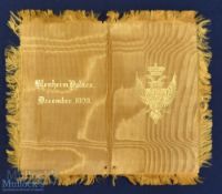 Blenheim Palace November 1893 Music Programme a most beautiful extensive 10 pieces of music