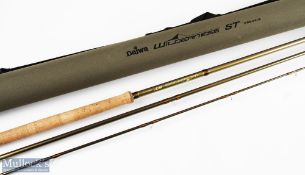Daiwa Wilderness ST 15011-3 Carbon Salmon Fly Rod, 15' 3pc line 11#, 24