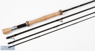 Alan Riddell Newton Abbot Stillwater II Carbon Fly Rod, 10' 4pc line 7#, flighting butt, unused