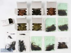 Various Salmon Flies including: 5 doz Stoats Tail (size 1), 2 doz Assassin Hares Ear (size 6), 2 doz