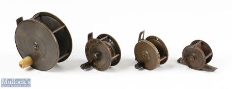 Unnamed brass Salmon fly reel 4