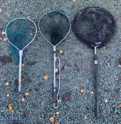 McLean Angling Ltd New Zealand Knotless flip round head landing net 15 dia, open 37