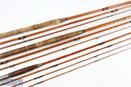 Ogden Smith split cane rod 12' 3 pc with 26