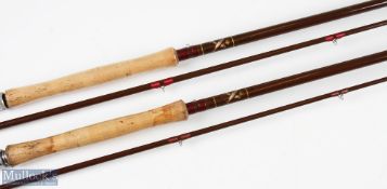 Brue and Walker England MKI Ultra-light Glass fly rod 9'3