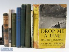 Drop Me A Line Book by Richard Walker 1st edition 1953 in DJ (this dust jacket has been repaired),