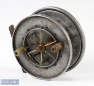 S Allcock Redditch The Popular Alloy Centre Pin Reel 4