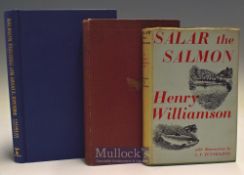 Salmon Fishing Books Henry Williamson Salar the Salmon, Chaytor A H Letters to a Salmon Fisher's