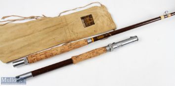 Hardy Bros Alnwick Saltwater solid glass boat rod 7' 2pc with 21