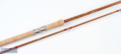 Alan Riddell Newton Abbot Classic Split Cane Carp Rod, 10' 2pc 27