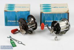 Penn Beachmaster 160 multiplier reel original box, and a Penn Sea Boy Multiplier 85m in original