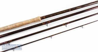 Daiwa Carbon/Osprey 18ft salmon fly rod G1400-18 AFTMA 11-12 with maker's rod bag (tatty)