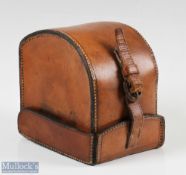 C. Farlow & Co D Block leather reel case internal length 4 ½