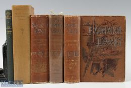 Badminton Library - Fishing 1888 and 1893 Salmon and Trout together with volume 2 1895 Pike and