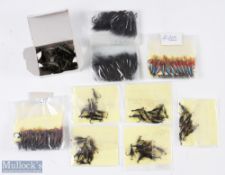 Assorted Salmon Flies including: 4 doz Silver Wilkinson (size 6), 5 doz Jock Scott (size 6), 5 doz