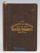 Reynolds, James 'The Oarsman's and Anglers Map of the Thames from its source to London Bridge'