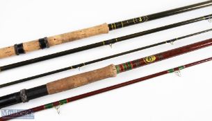 Youngs of Harrow Otter Brand Carbon Salmon fly rod 16' 3pc line 10/12# with 26