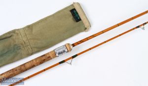 Hardy Alnwick The Wanless Palakona Split Cane Spinning Rod, 8' 2pc, 6lb c/w, 14