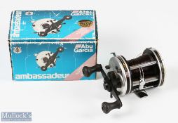 Abu Garcia Ambassadeur 6500C Multiplier Reel No 06-68 0-68, runs well, light use, instructions and