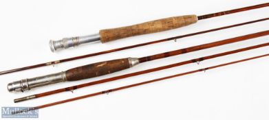Millwards Flymaster split cane fly rod 8'6