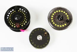 Hardy and Other Fly Fishing Spare Spools c/w line - incl post war Hardy 3