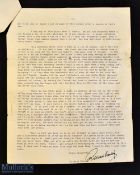 Richard Walker (b.1918 – d.1985) Archive of Fishing Letters 1969-1979, 22x detailed letters