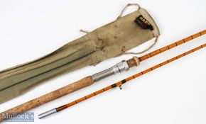 Hardy Alnwick The No. 1 LRH Palakona Split Cane Spinning Rod, 9' 2pc, 23
