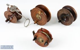Unnamed Star Back Wood Reel 3 ½