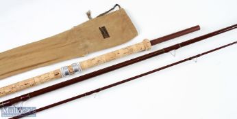 B James & Son (before they became Bruce & Walker) Compound F1 fibre glass Trotting Rod, 11'6