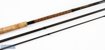 G Loomis USA F18010/11 GLX Carbon Salmon rod 15' 3pc line 10# 24