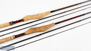 G Loomis USA F1388/9-3 GLX Carbon spinning rod 12' 3pc line 8/9# 20