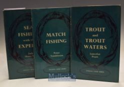 Angling Times Series Books - Tombleson Peter Match Fishing 1957, Peart Lancelot Trout and Trout