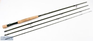 Sage Z-Axis 7100-4B blank built by Custom Corner Alan Riddell Carbon Fly Rod, 10' 4pc line 7#,