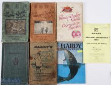 Hardy's Anglers' Guides 1929 - stepped edged edition, 1933,1937 Coronation Number 62nd 63rd and 1981