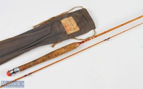 Martinez & Bird, Redditch, The Conquest Split Cane Fly Rod, 7'6