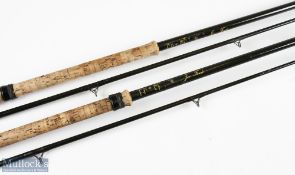 Terry Eustace custom built Hollow Glass Pike Rods, 11' 2pc, 30