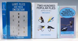 3x Fishing Books on Flies - Stewart, Tom 