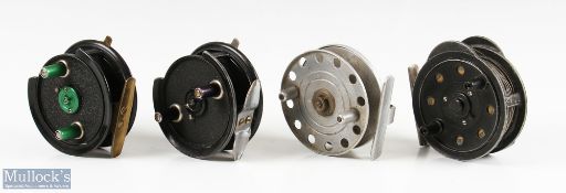 Collection of interesting matching fly reels by different retailers et al (4) 2x matching 3.5