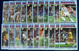 Collection of West Ham United football programmes includes Hundreds of football programmes from