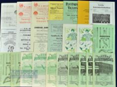 Collection of non-league football match programmes to include Runcorn FC v 1959/60 Tranmere