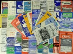 Assorted 1950s football programmes with a wide variety of clubs and specials including cup finals,