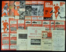 Collection of Bristol City home match programmes 1945/46 Torquay Utd, 1950/51 Gloucester City (FAC),