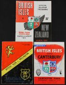 1971 British & Irish Lions Rugby Programmes in NZ (3): Issues v Canterbury & v Wellington and the