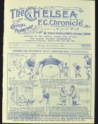 1930/31 Chelsea v Blackpool Div. 1 match programme 1st November 1930; good condition, neat binding
